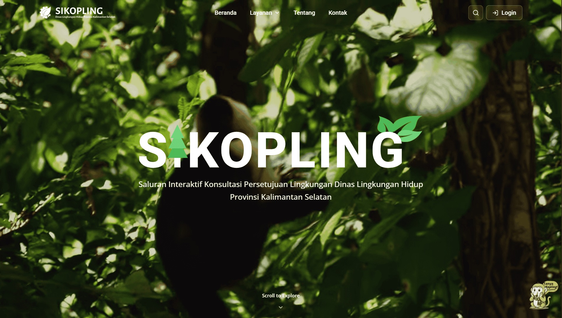 SIKOPLING - Saluran Interaktif Persetujuan Lingkungan preview